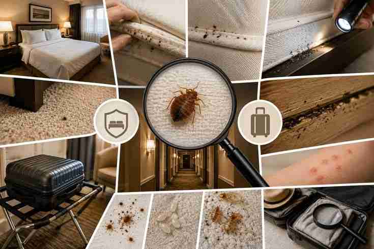 Bed Bug entry points around doors and utility openings