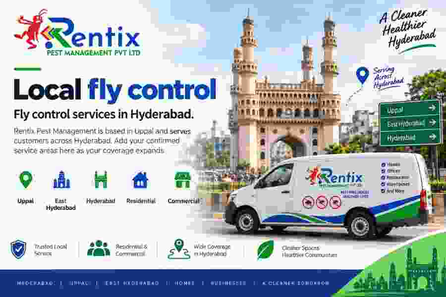 Fly control service area in Hyderabad