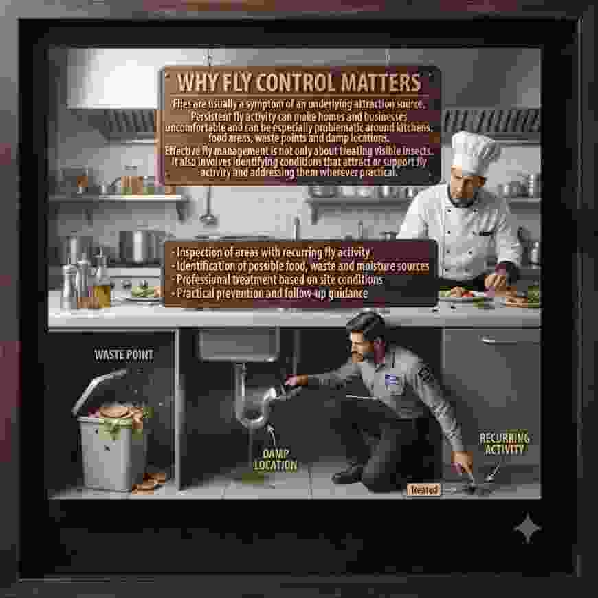 Fly inspection and control service